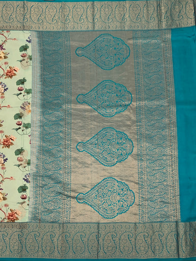 Printed Kanjeevaram Saree