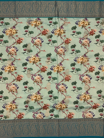 Printed Kanjeevaram Saree
