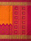 Rajkot Patola Saree Orange In Color