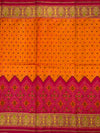 Rajkot Patola Saree Orange In Color