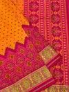 Rajkot Patola Saree Orange In Color