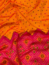 Rajkot Patola Saree Orange In Color