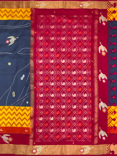 Ikat Saree