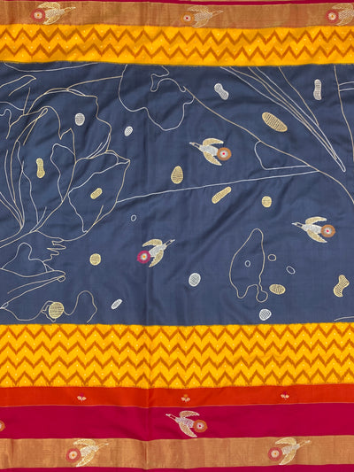 Ikat Saree