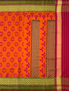 Rajkot Patola Saree Orange In Color