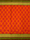 Rajkot Patola Saree Orange In Color