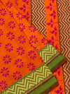 Rajkot Patola Saree Orange In Color