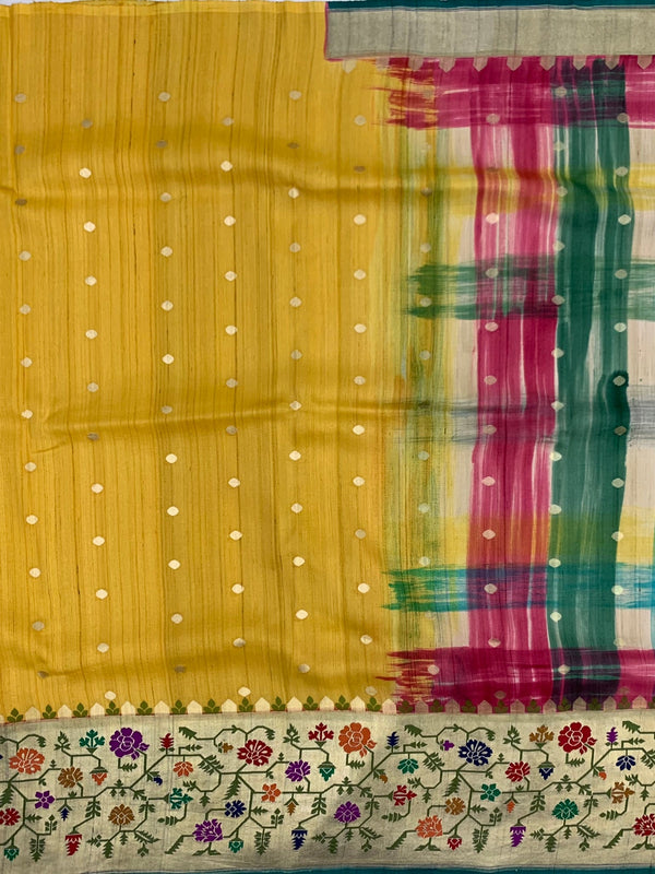 Tussore Saree