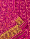 Rajkot Patola Saree Pink In Color