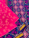 Rajkot Patola Saree Pink In Color