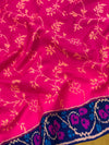 Rajkot Patola Saree Pink In Color