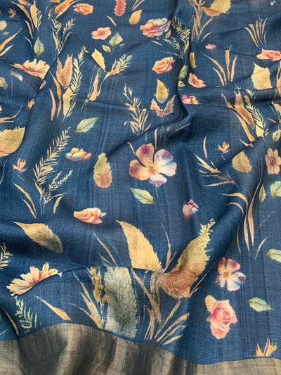 Tussore Saree