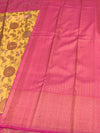 Kanjeevaram Silk Saree Mango-Yellow In Colour