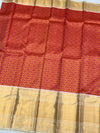 Kanjeevaram Silk Saree Pink In Colour