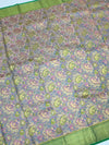 Kanjeevaram Silk Saree Lilac In Colour
