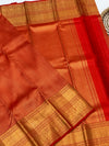 Kanjeevaram Silk Saree Red In Colour