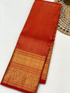 Kanjeevaram Silk Saree Red In Colour