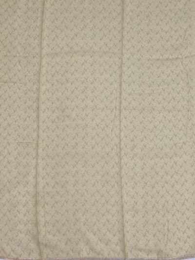 Lemon Yellow Digital Printed Kota Cotton Saree