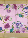 Pastel-Pink Printed Digital Kota Saree