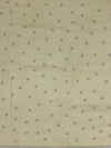 Pastel Yellow Floral Printed Linen Saree