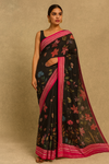 Cotton Kota Saree Black In Colour