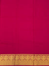 Exquisite Green & Rani Pink Mysore Silk Saree