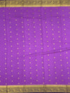 Radiant Lavender & Royal Blue Mysore Silk Saree