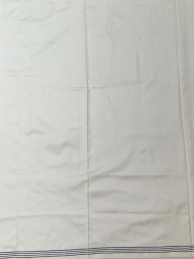 Off-White & Pastel Parrot Motif Patola Silk Saree