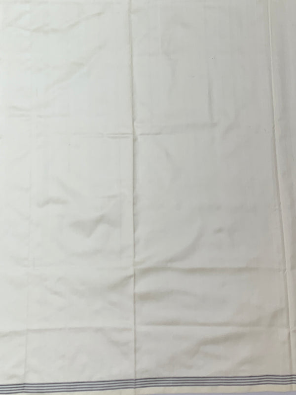 Off-White & Pastel Parrot Motif Patola Silk Saree