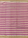 Rose-Pink & Cream Handloom Patola Saree