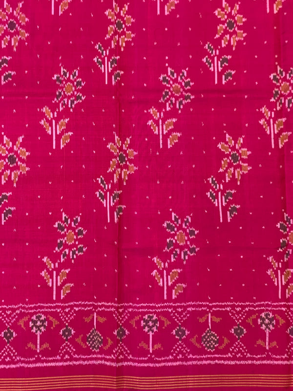 Rani Pink Patola Saree