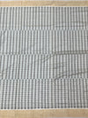 Grey Grid & Sand Beige Patola Silk Saree