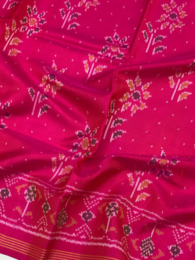 Rani Pink Patola Saree