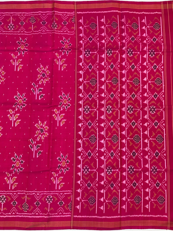 Rani Pink Patola Saree