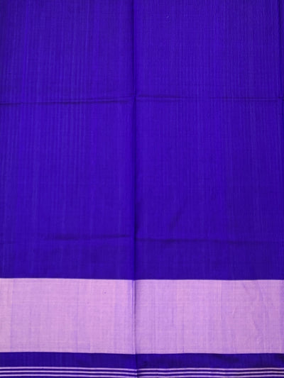 Midnight Blue & Teal Dual-Tone Patola Saree