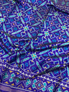 Royal Indigo Blue Patola Saree