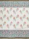 Elegant Off-White & Slate Grey Patola Silk Saree
