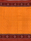 Orange Leheriya Patola Silk Saree