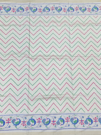 Patola Saree with Peacock Motifs