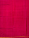 Steel Grey & Rani Pink Floral Patola Saree