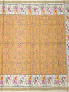 Exquisite Rajkot Patola Silk Saree – Sunshine Yellow & Off-White