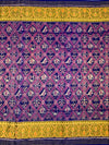 Royal Blue Rajkot Patola Silk Saree