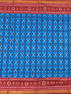 This stunning Rajkot Patola Blue saree