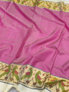 Exquisite Rajkot Patola Silk Saree – Floral & Parrot Pattern