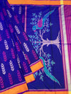 Exquisite Royal Blue Rajkot Patola Silk Saree