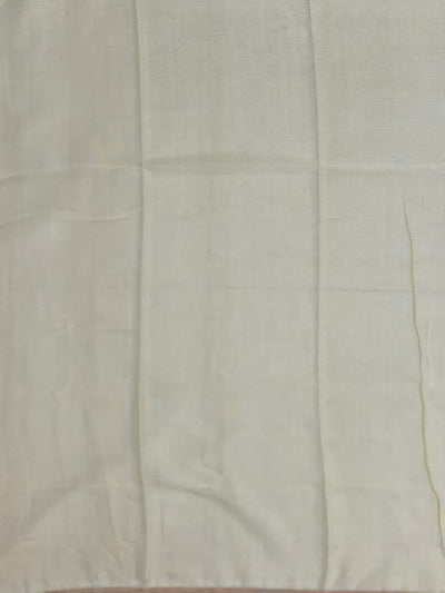 Floral Meadow: Printed Kota Doria Cotton Saree