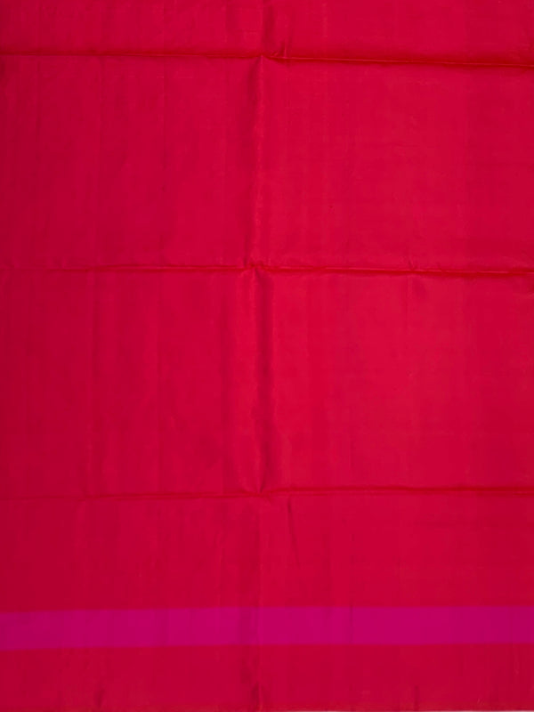 Radiant Mustard Hand-Woven Soft Silk Saree