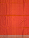Soft Silk Saree Ablaze Orange In Colour