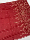 Tussar Saree with Crafted Aari Embroidery