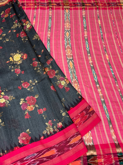Tussore Saree